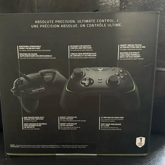 NEW..!! XBOX wired gaming controller.!! With its original sealed. Unopened.!!